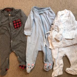 Lot 3 pajamas